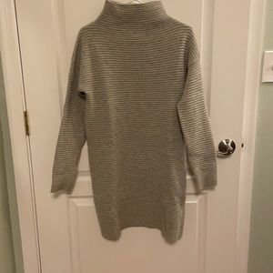 Madewell Funnel Neck Sweater Dress